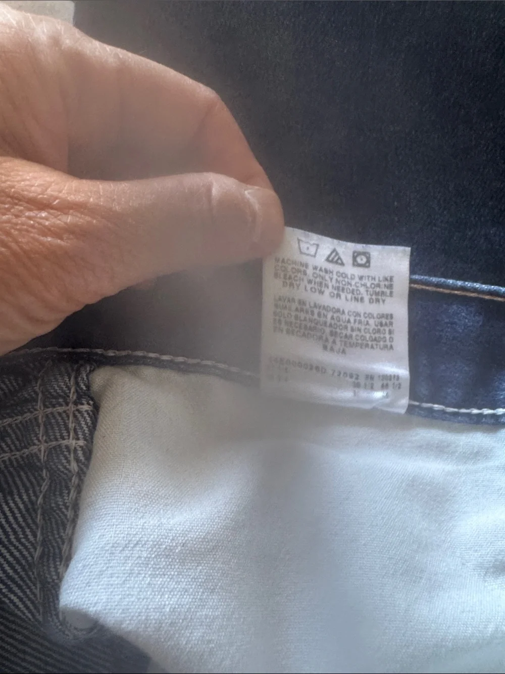 Wrangler Classic Men's Dark Blue Jeans size 36 x 30
